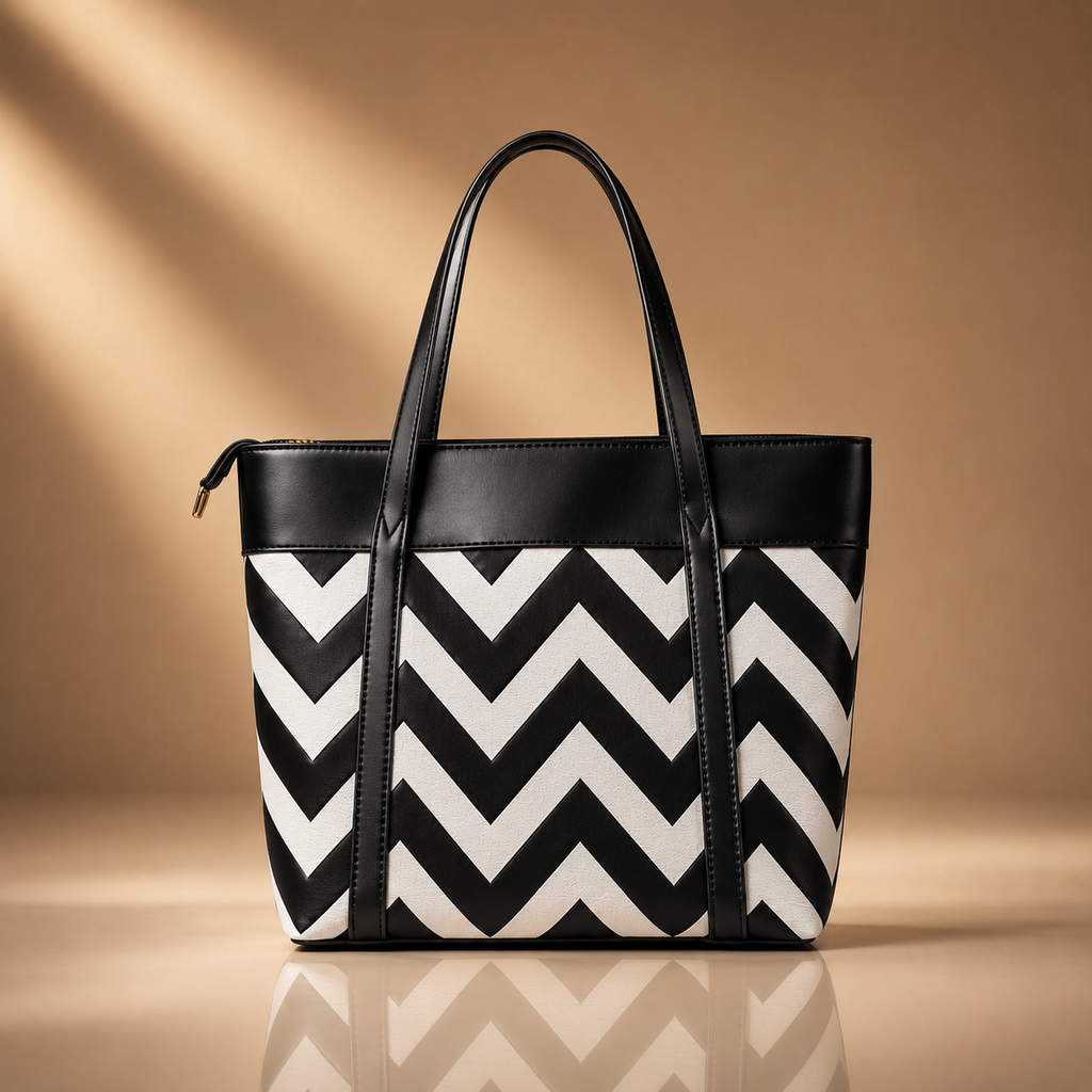 Chevron Luxe Tote
