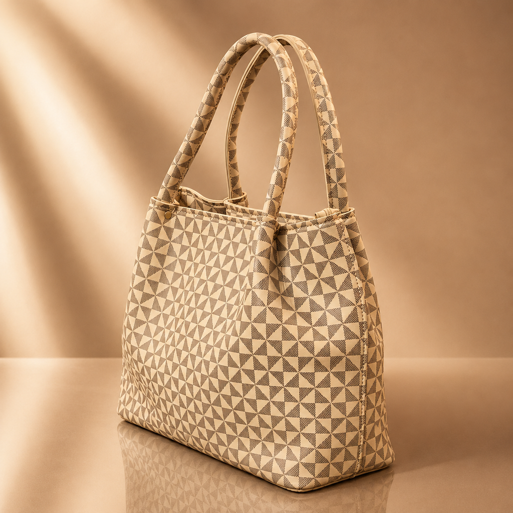 Geometric Pattern Tote