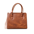 Vintage Leather Shopper
