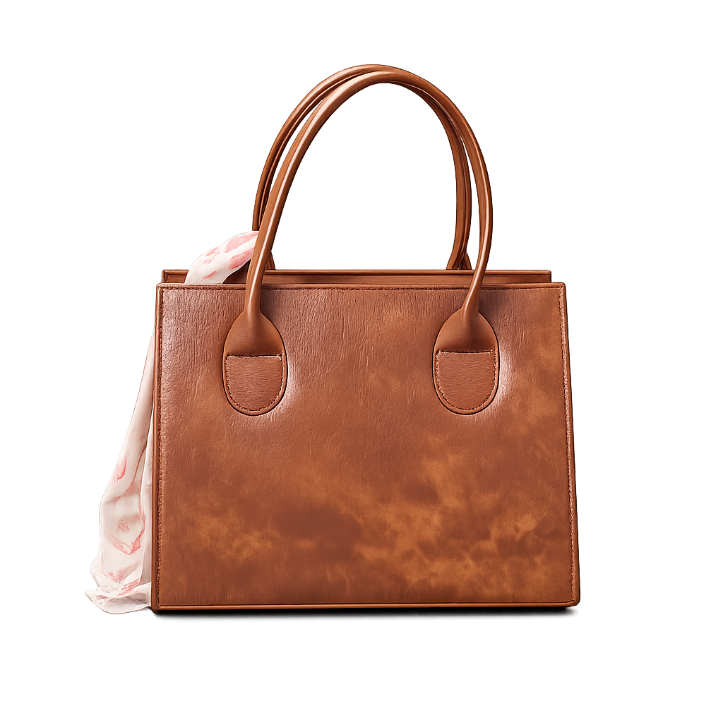 Vintage Leather Shopper