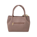 Mocha Geometric Tote