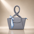 Slate Scarf Luxe Handbag