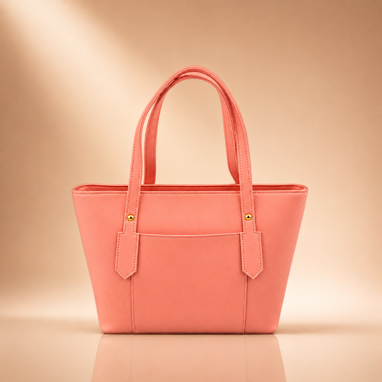 Coral Everyday Tote